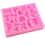 4 Strings Of Pearl Fondant Sugar Paste Bead Mold Clay Chocolate Mould Cake Decorating Tools Yihuily N83