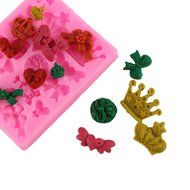 4 Strings Of Pearl Fondant Sugar Paste Bead Mold Clay Chocolate Mould Cake Decorating Tools Yihuily N84