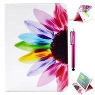 Tab 4 7.0 Case, Firefish Damage Resistance Case Premium PU Leather Wallet Card Slots Kickstand Feature Case for... N102