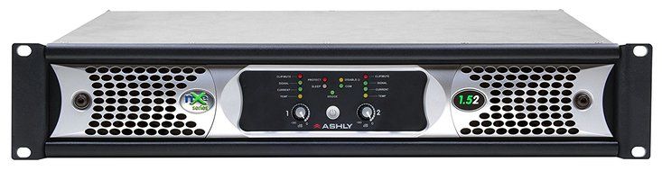 Ashly nXe1.52 Network Two-Channel 1.5KW Programmable-Output Power Amplifier