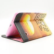 Tab 4 7.0 Case, Firefish Damage Resistance Case Premium PU Leather Wallet Card Slots Kickstand Feature Case for... N104