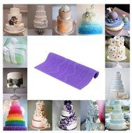 Lesirit Flower Pattern Silicone Fondant Cake Lace Embossed Mold Mat,14.96"&times;11.22" (2 mm) (A) N10