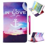 Tab 4 7.0 Case, Firefish Damage Resistance Case Premium PU Leather Wallet Card Slots Kickstand Feature Case for... N108