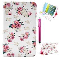 Tab 4 7.0 Case, Firefish Damage Resistance Case Premium PU Leather Wallet Card Slots Kickstand Feature Case for... N112