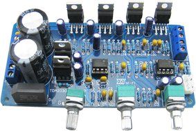 Yeeco Dual AC/DC 12V Super bass TDA2030A 2.1 digital amplifier board DIY power Audio Stereo amp N7