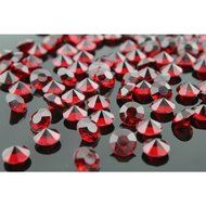 CY-buity 5000Pcs 4.5Mm Wedding Decoration Scatter Table Crystals Diamonds Acrylic Confetti Big Red
