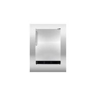 Summit CT66BSSTBADA: ADA compliant refrigerator-freezer for freestanding use, with black cabinet, stainless steel... N2