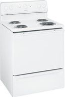 Hotpoint RB525DDWW 30" White Electric Freestanding Coil Range N2