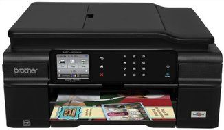 Brother Printer MFCJ650DW Wireless Color Printer with Scanner, Copier and Fax N4