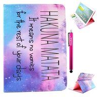 Tab 4 7.0 Case, Firefish Damage Resistance Case Premium PU Leather Wallet Card Slots Kickstand Feature Case for... N155