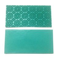 Mikiso Imprint Mat Set Gumpaste Flower deisgn Press Mold Fondant Cake Embosser for Cupcake Top Decoration Color... N8