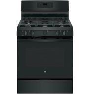 GE JGB660DEJBB 30" Black Gas Sealed Burner Range N2
