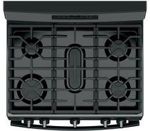 GE JGB660DEJBB 30" Black Gas Sealed Burner Range N3