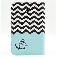 Tab 4 7.0 Case, Firefish Damage Resistance Case Premium PU Leather Wallet Card Slots Kickstand Feature Case for... N163