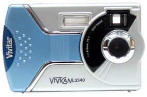 Vivitar Vivicam 3340 1.3MP Digital Camera