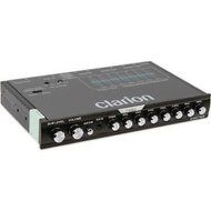 NEW! Clarion EQS755 7-Band Graphic Equalizer w/ Front 3.5mm Input Rear RCA Aux