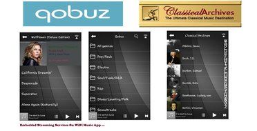 Cocktail Audio Wi Fi, Bluetooth (4.0 aptX &reg;) &amp; AUX - Stereo Speaker (BF-11) N6