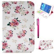 Tab 4 7.0 Case, Firefish Damage Resistance Case Premium PU Leather Wallet Card Slots Kickstand Feature Case for... N166