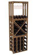 Wine Racks America Redwood Lattice Stacking Cube 3 Piece Set. 13 Stains to Choose From! N12