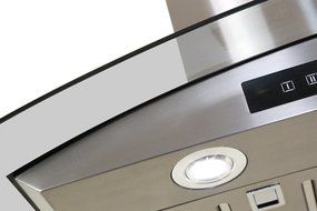 Golden Vantage Stainless Steel 30" Euro Style Wall Mount Range Hood Led Screen N5