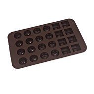 Webake 24-Cavity Silicone Chocolate Molds, Candy Molds, 2 Pack, 3 Different Shapes N6