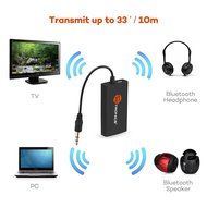 TaoTronics Wireless Portable Bluetooth Transmitter Connected to 3.5mm Audio Devices, Paired with Bluetooth Receiver... N7