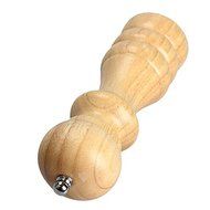6Inch Classical Wooden Oak Pepper Spice Salt Corn Mill Grinder Muller N4