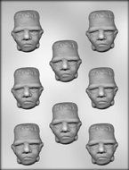 CK Products 2-1/4-Inch Halloween Monster Chocolate Mold