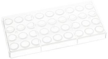 Fat Daddio's Hemisphere Polycarbonate Candy Mold 36-Piece Tray