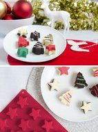 StarPack Premium Silicone Christmas Candy Molds (3 Pack) Perfect for Holiday Candies, Chocolates, Soap, Gummies... N4