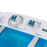 Della Electric Small Mini Portable Compact Washer Washing Machine (8.8 LB Capacity), Blue N6