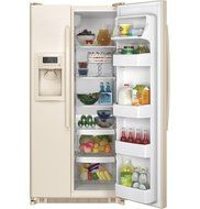 GE GSS20ETHCC 20.0 Cu. Ft. Bisque Side-By-Side Refrigerator N6