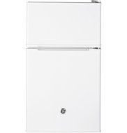 GE GDE03GGKWW Energy Star Qualified Compact Double-door Refrigerator with 3.1 cu. ft. Capacity, in White