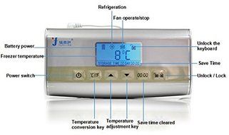 FYL-YDS-C Portable insulin Cooler Box Drug small refrigerator Refrigerated Box Drug Reefer Car refrigerator 2-... N8