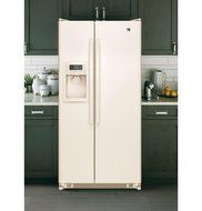GE GSS20ETHCC 20.0 Cu. Ft. Bisque Side-By-Side Refrigerator N7