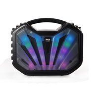 Pyle Portable Speaker karaoke PA System - Bluetooth Flashing DJ Lights, Built-in Rechargeable Battery, Wireless... N2