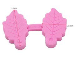 FOUR-C Cake Supplies Leaf Silicone Veiner Set Embossing Molds Cupcake Decorations Color Pink N2