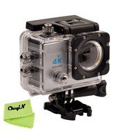 Ckeyin &reg; 4K Ultra HD DV Waterproof Outdoor Edition Sports Video Camera WIFI Action Camera with 2.0 LTPS LCD Screen... N16