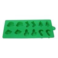 Crazy Egg Reusable Silicone Mold for Cake, Chocolate, Jelly, Candy and Ice cubes (1, Green) N6