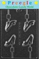 High Heel Shoe Lollipop Chocolate Candy Mold