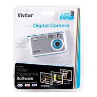 Vivitar 3.1MP Digital Still Camera (VS28B-SILVER) N5