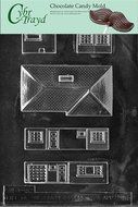 Cybrtrayd M051 Ranch House Miscellaneous Chocolate Candy Mold