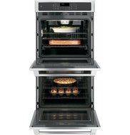 GE CK7500SHSS Cafe 27" Stainless Steel Electric Double Wall Oven - Convection N2