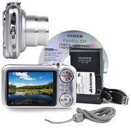 Fujifilm FinePix JX400 16MP 5x Optical/7.2x Digital Zoom HD Camera (Silver) N4
