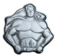 Wilton Super Heroes Batman / Superman Cake Pan (502-1212, 1977) DC Comics