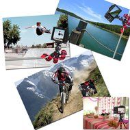 Xtech&reg; BIKE / BIKING and Motorcycle Riding Accessories Kit for GoPro Hero 4 3+ 3 2 1 Hero4 Hero3 Hero2, Hero 4... N2