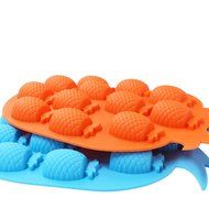 Candy Making Molds, 2PCS YYP [12 Cavity Pineapple Shape Mold] Silicone Candy Molds for Home Baking - Reusable... N7