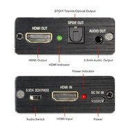 Tensun HDMI to HDMI ARC Adapter with Optical TOSLINK SPDIF Audio Output, HDMI Audio Extractor Converter Support... N17