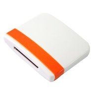 JoyiQi wireless bluetooth A2DP audio music receiver and adapter(white with LED indicator) for iPod iPhone iPad... N4