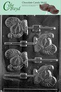 TURKEY LOLLY chocolate candy mold